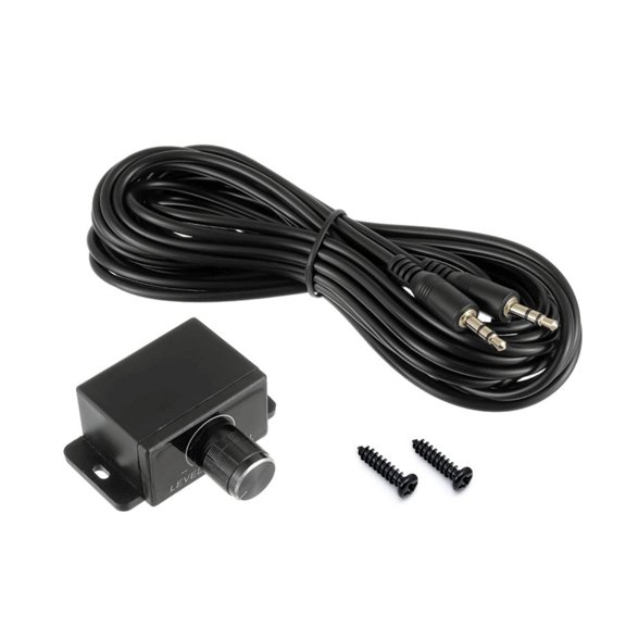 Car Amplifier Volumes Regulator 5m Cable Volumes Knob Bass Subwoofer Adjuster Controller Knob