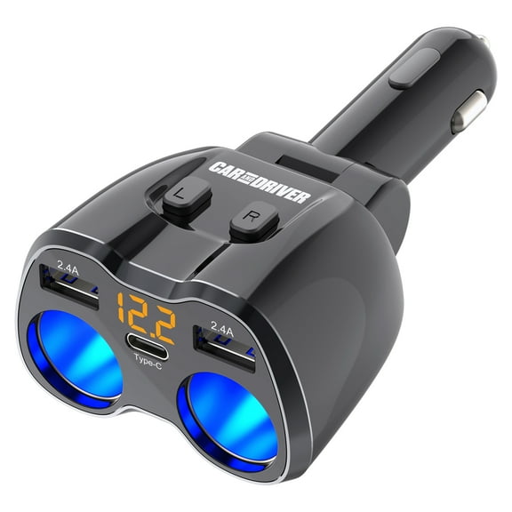 Ac To Dc Car Cigarette Lighter Socket Adapter Universal
