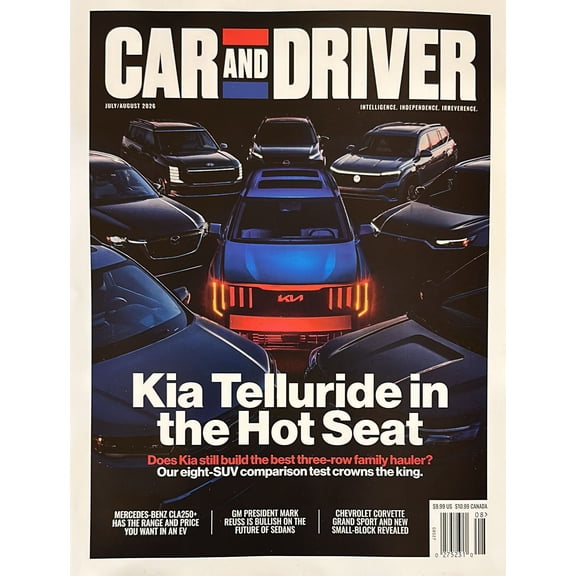 Car And Driver Magazine July August 2026