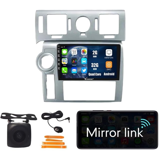 Car Android Navigation Stereo GPS Radio Reverse Camera Display 9" IPS