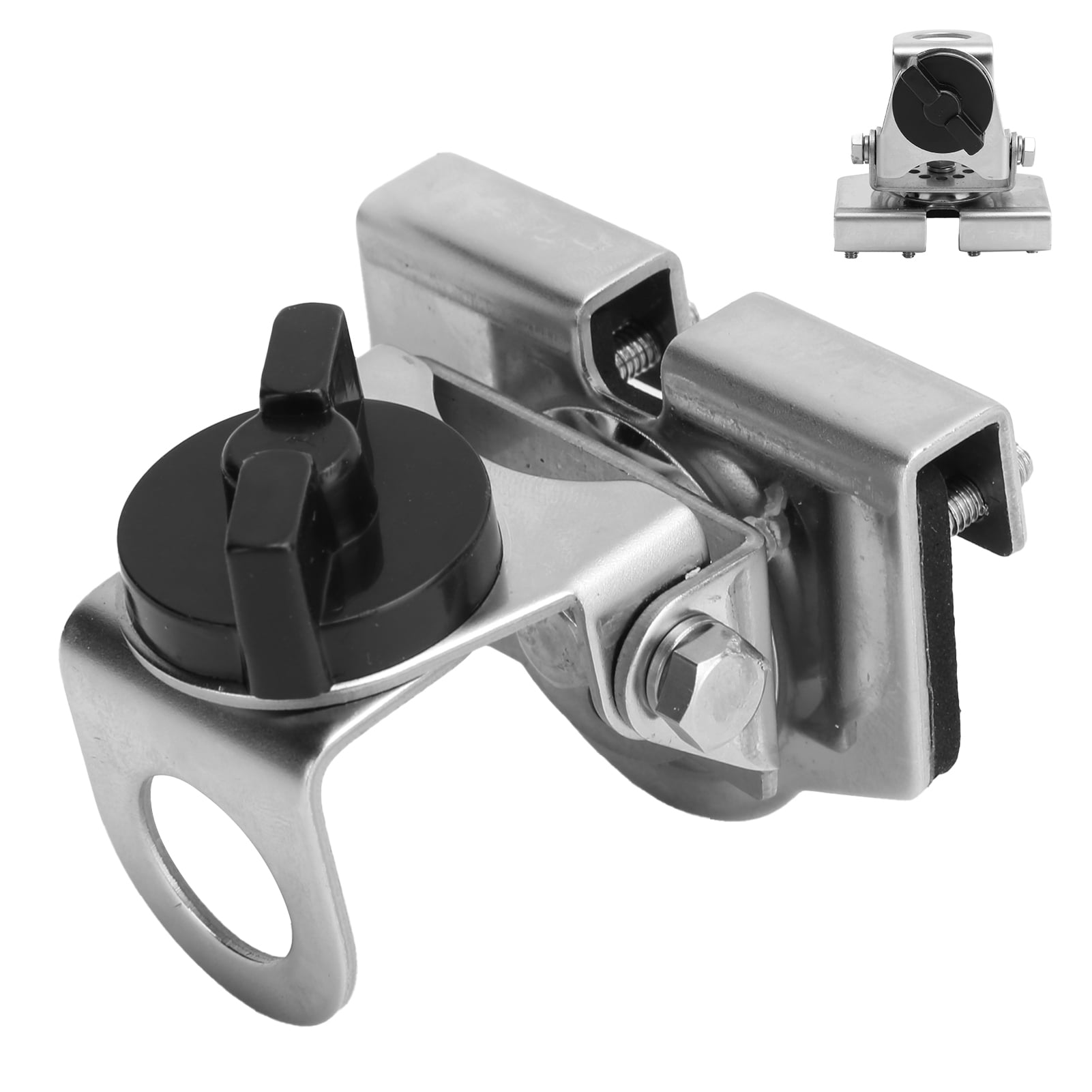 Car Antenna Stainless Steel Mount Mobile Antenna Trunk Lid Hatchback