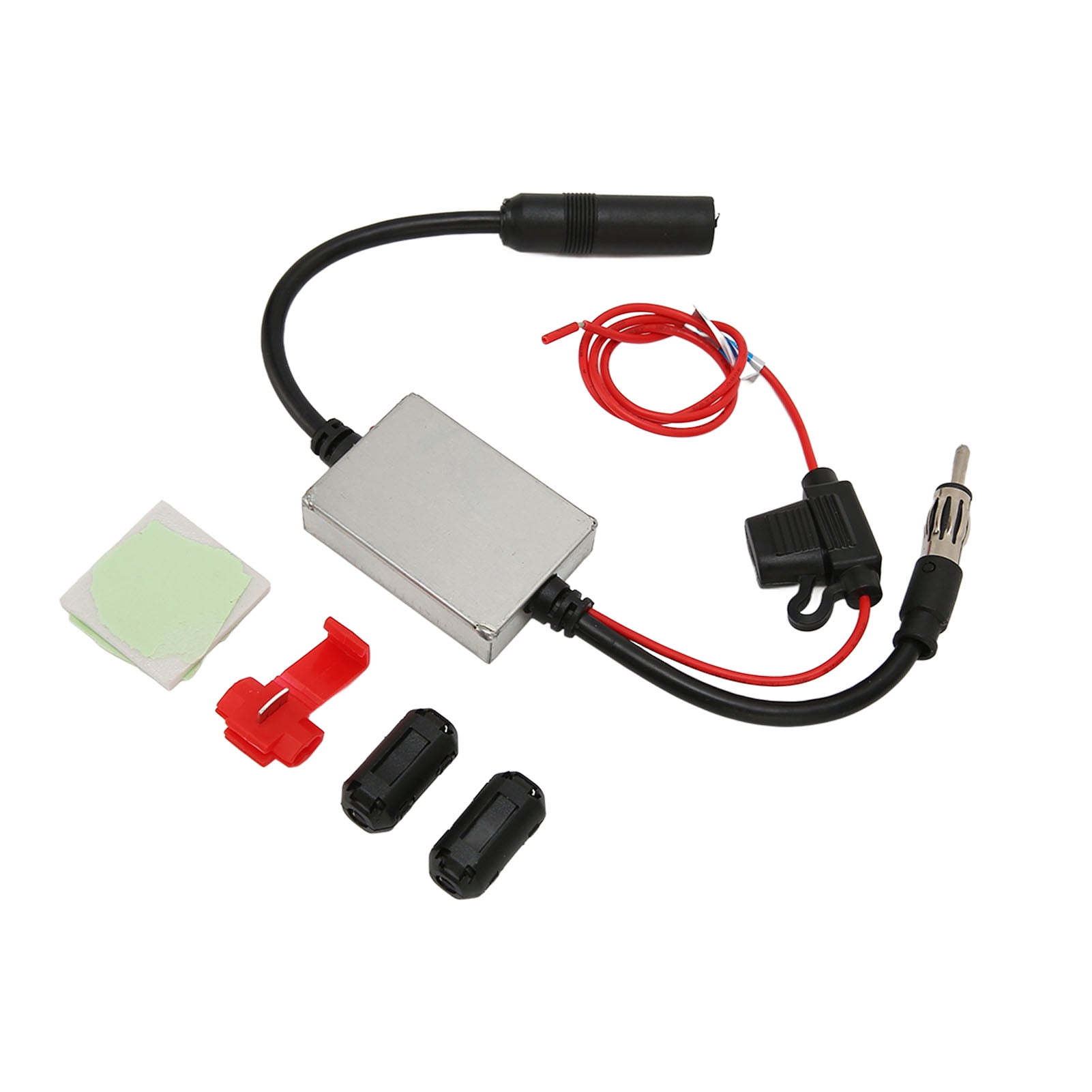 Car Antenna , Universal Adapter Car Stereo Antenna Stabilizer With 12V