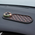 thumbnail image 1 of Car Anti Slip Mat, Universal Cars Dash Mat, Rotatable Auto Mobile Phone Holder Accessories with Temporary Parking Numbe for Car Dashboard, PVC Adhesive Pad for Stable Viewing Angle, 1 of 6