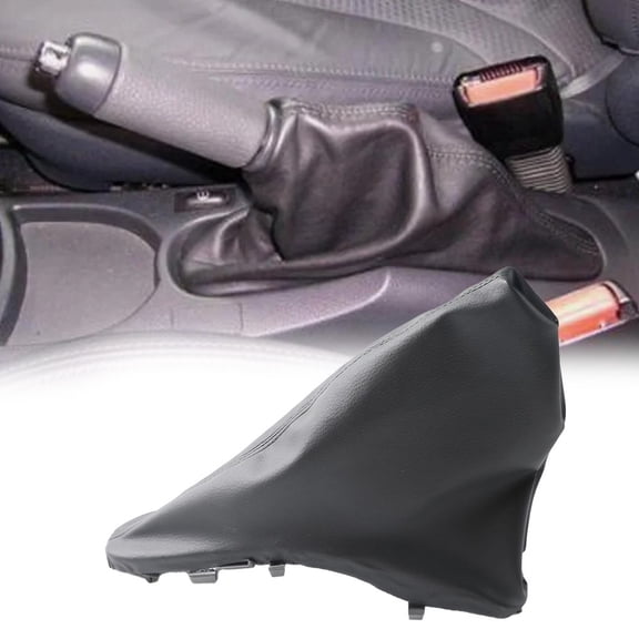 Car Anti Slip Parking Hand Brake Gaiter Cover Handbrake Lever Shift Boot For BMW For Mini For Cooper R50 01-08