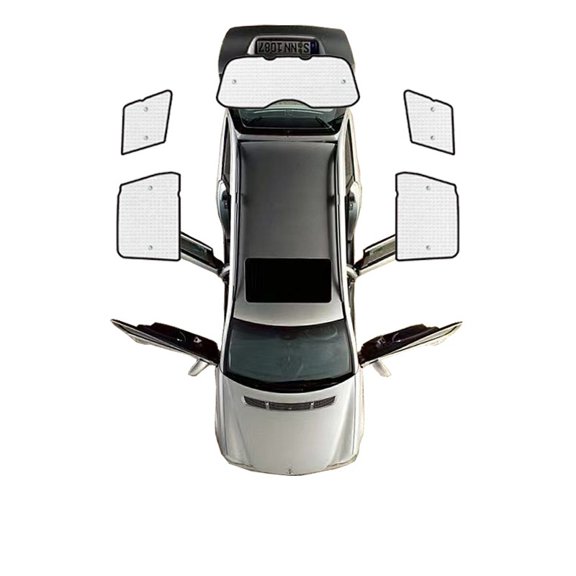 Car Anti-UV Sun Visors For Land Rover Freelander 2 LR2 2006~2015 Auto Windshield Sunshades Side Window Visor Covers