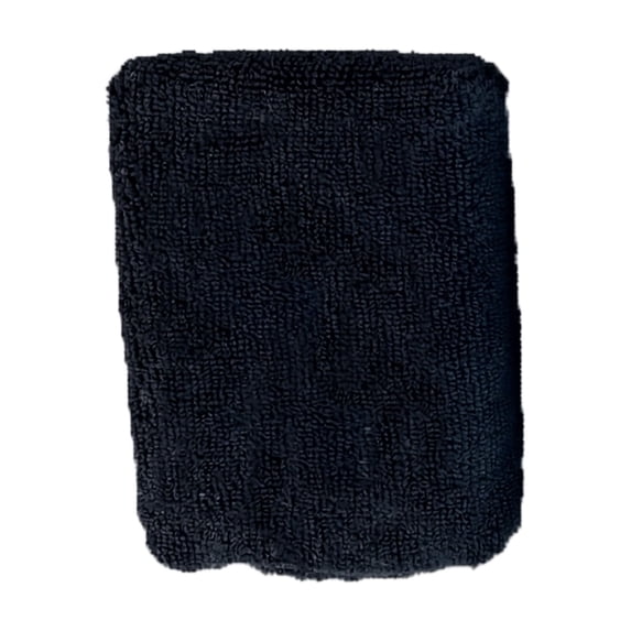 Car Applicator Sponge Block, Rectangular Polishing Pad Smooth Finishing, Soft Material for Waxing Buffing Exterior Paint Care, Black 4.72x3.15x1.18in