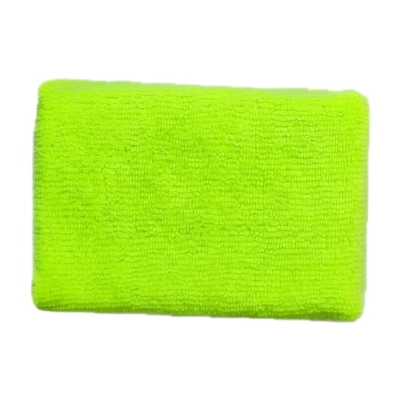 Car Applicator Sponge Block, Rectangular Polishing Pad Smooth Finishing, Soft Material for Waxing Buffing Exterior Paint Care, Green 4.72x3.15x1.57in