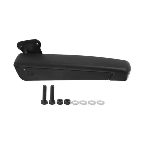 Car Armrest Adjustable 0-120 Range Black Right Hand Arm Rest Universal Replacement For Iveco Motorhome Black Armrest