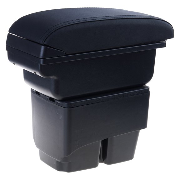 Car Armrest Box Arm Rest Storage Box for Fiesta Auto Accessory Center Console Double Layer 7 USB Ports Box