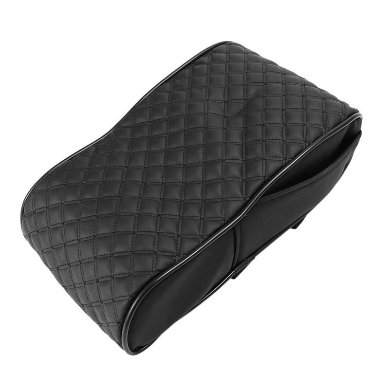 Car Armrest Cushion Box Pad Memory Foam Arm Rest Leather Mat Covers  Accessories