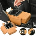thumbnail image 1 of Car Armrest Box Pad with Tissue Box Storage Bag and Elbow Pad Multifunctional Three-in-One Heightening Pad, 1 of 4