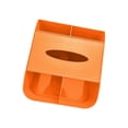 thumbnail image 1 of Car Armrest Box Storage Box Center Console Organizer Tray, Interior Accessories,Multifunctional Paper Box Middle Storage Rack Orange, 1 of 8