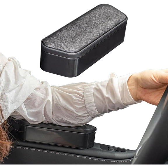 Car Armrest Box with Elbow Support, Storage, for SUVs, Sedans, RVs