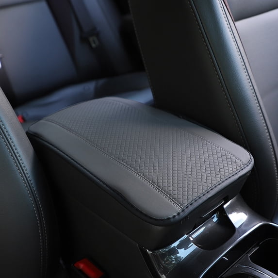 Car Armrest Cover Pad, Center Console Protector With Waterproof Surface Soft Cushioning And Easy Clean Design, Universal Interior Accessory for Cars SUVs Trucks Pet Owners