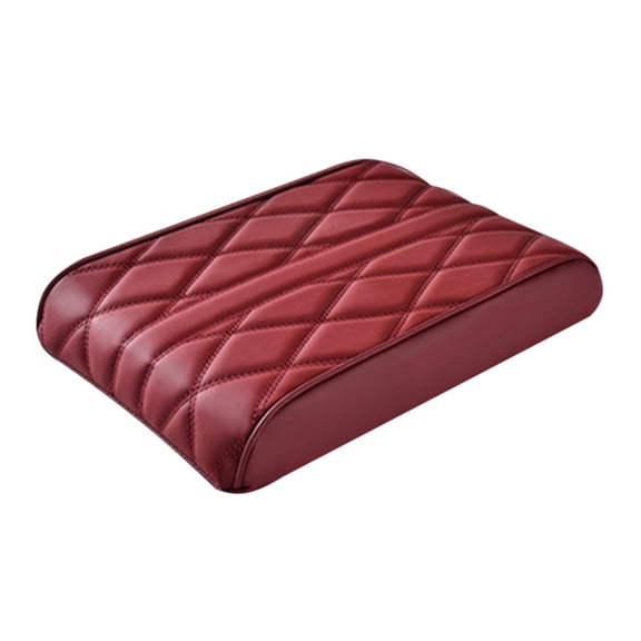 Car Armrest Cushion Pad, Leather Center Console Cover, Memory Foam Elbow Support Pad, Waterproof Wear Resistant Interior Protector, Universal Fit Comfortable Car Armrest Cushion Pad
