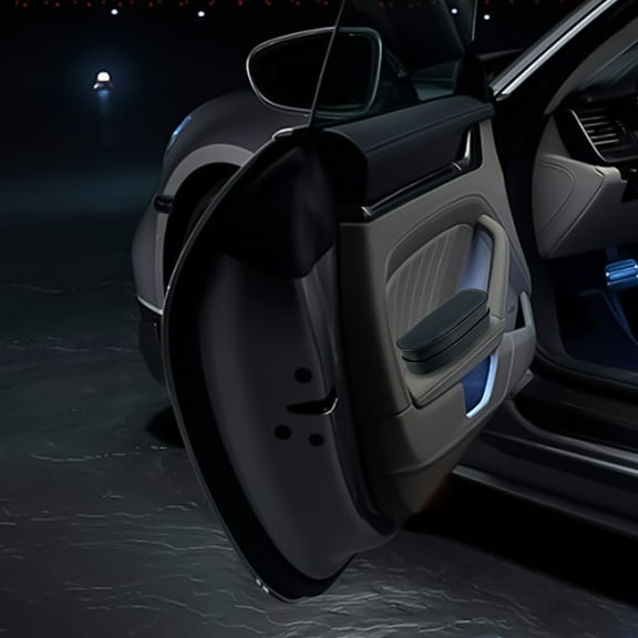 Car Armrest Pad Adjustable Auto Side Door Armrest Pillow Universal Car Armrest Support Cover with Storage Box Plastic Car Armrest Support Elbow Pad Interior Car Accessories for Car SUV