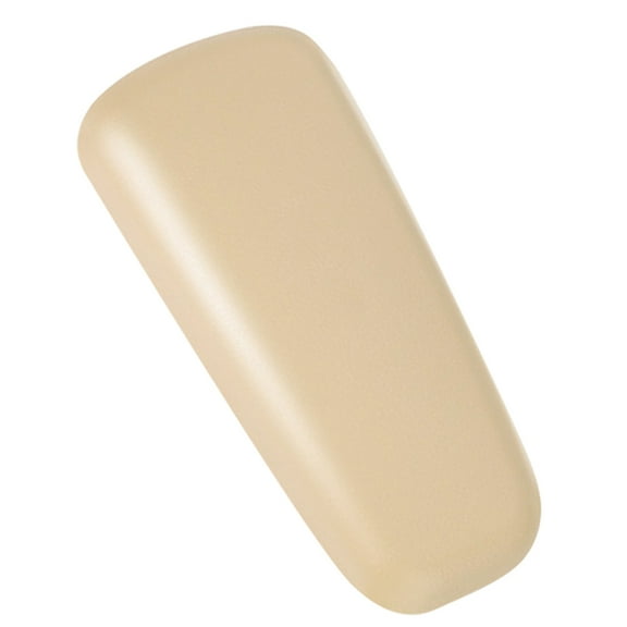 Beige Car Armrest Cushion Pad for Automotive Driving Comfort and Window Control Support