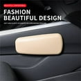 thumbnail image 1 of Car Armrest Pad Memory Foam Knee Elbow Leg Support Soft Breathable Leather Non-Slip Ergonomic Height Adjustable Universal for Driver Comfort Auto Truck Interior, 1 of 5