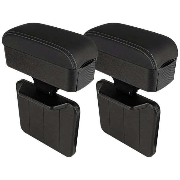 Car Armrest Storage Box, Adjustable Armrest Height, Multifunctional Organizer, Center Console Protector, Universal Fit for Most Vehicles