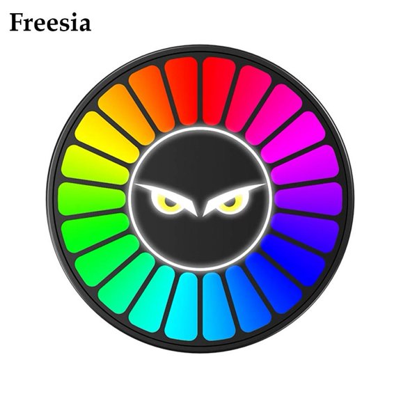 Car Aroma Diffuser with Ambient Light, Rhythm Atmosphere Light for Car Vent, Sound Pickup Light, Music Activated LED, Voice Controlled Auto Interior Accessory