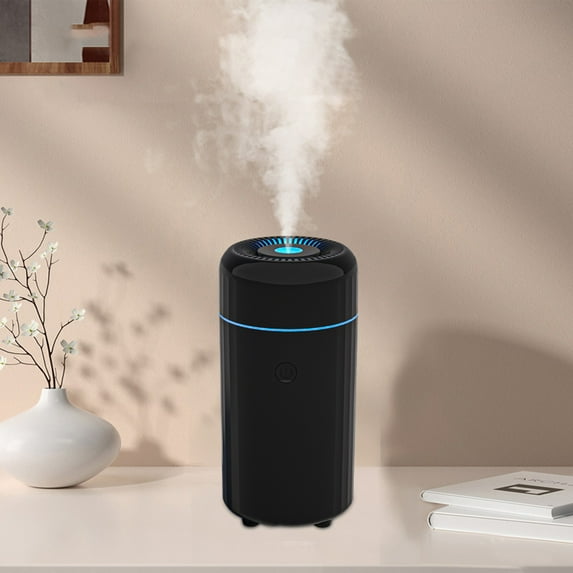 Car Aromatherapy Diffuser USB Plug-in Mini Humidifier 100ml Portable Essential Oil Sprayer Colorful LED Auto Shut Off for Vehicle Office Home Air Freshener Deodorizer