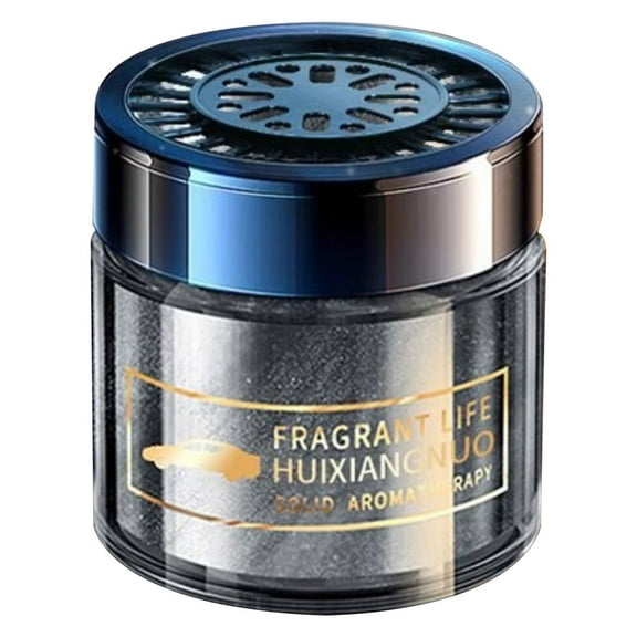 A Car Aromatherapy Solid Perfume Balm With Long Lasting Fragrance, Elegant Design And Odor Elimination For Car Interior And Home Use, 2.4X2.4X1.6In 0.22Lb