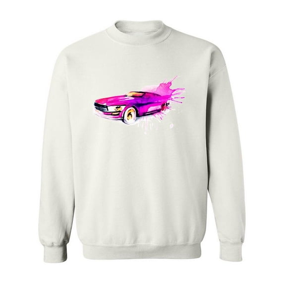 Car Art Sweatshirt Men -Image by Shutterstock, Male Medium