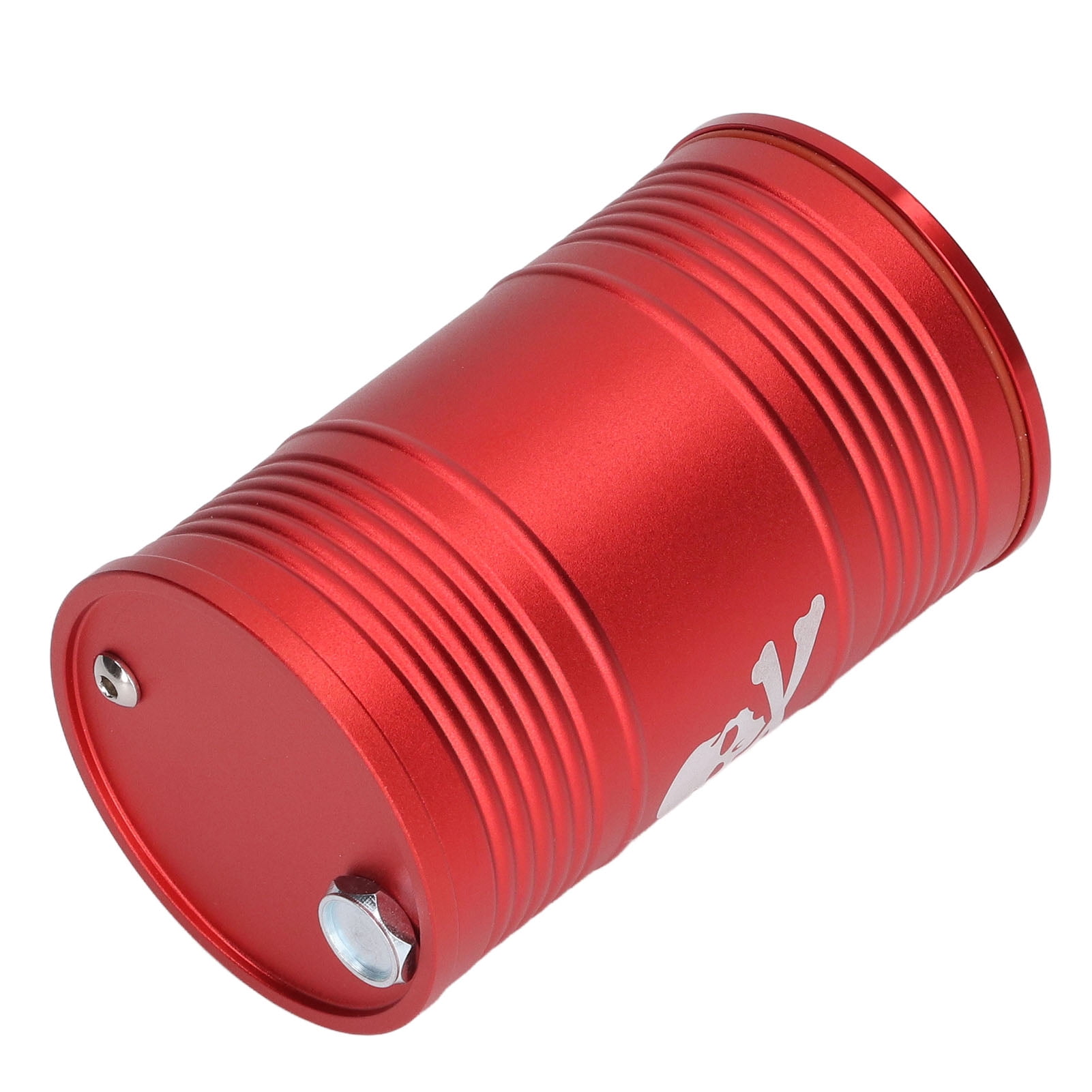 Car Ashtray With Lid Aluminum Alloy Cylinder Ashtray Heat Ashtray