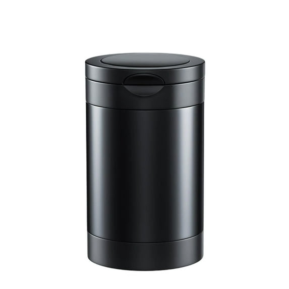 Car Ashtray with Lid, Smokeless Ashtray Portable Mini Can for Cup Holder, Universal Vehicle Accessories