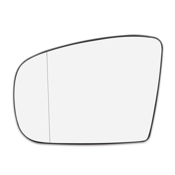 Unique Bargains Car Aspherical Mirror Glass Heated with Backing Plate Driver Side LH for Mercedes-Benz GL320 GL450
