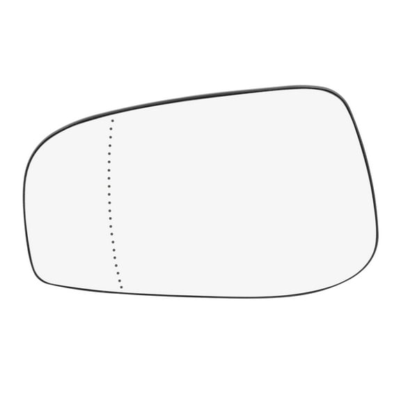 Car Aspherical Mirror Glass Heated with Backing Plate Driver Side for Volvo S60