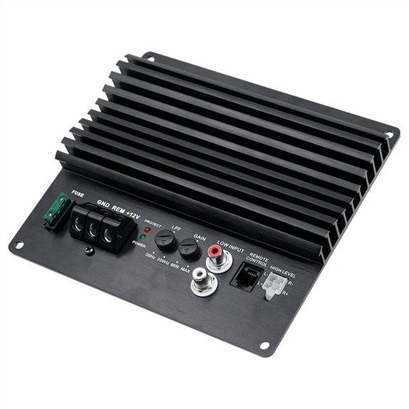 Car Audio 12V Single-Channel Bass Amplifier High-Power Car Amplifier Digital Amplifier Board