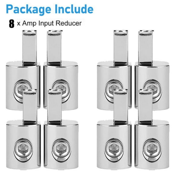 Car Audio AMP Gauge Ground Wire Pin AWG Input Wire Reducer Connector Terminal