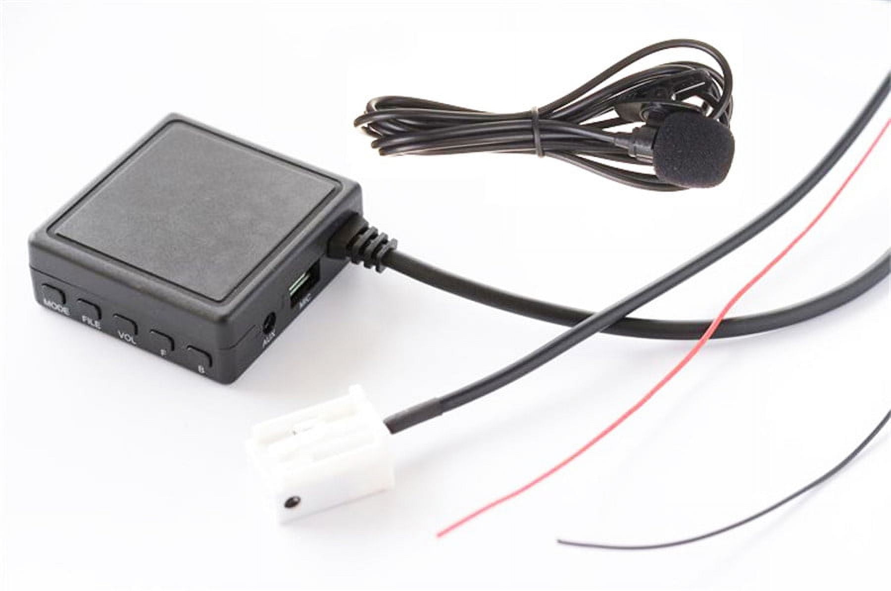 Car Audio AUX Cable Adaptor + MIC For Mercedes Benz W169 W245 W203 W209  Radio 1x 