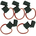 thumbnail image 1 of Car Audio Amp 8 Gauge AWG Inline Maxi Fuse Holder with Waterproof Cover (5/pack), 1 of 1