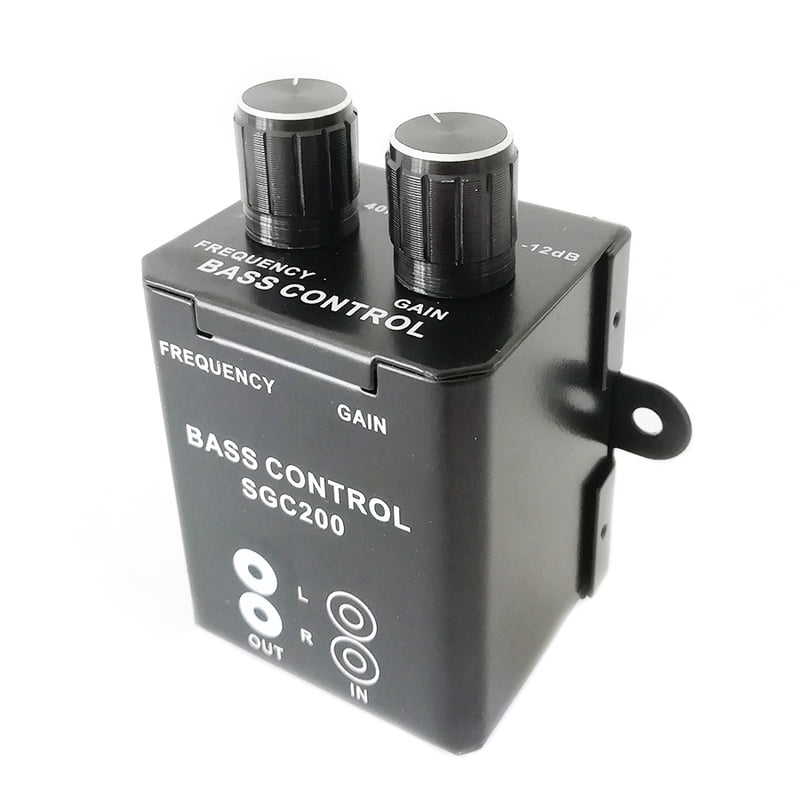Car Audio Amplifier Bass Boost RCA Level Remote Volume Control Knob ...