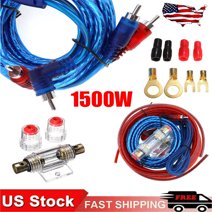 60 AMP Fuse Holder 8-Gauge Subwoofer Speaker Car Audio Wire Wiring Amplifier Installation Kit from Brake Cables - price 30.32