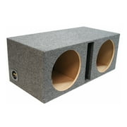 Car Audio Dual 12 Vented Subwoofer Stereo Sub Box Ported Enclosure 3/4 MDF