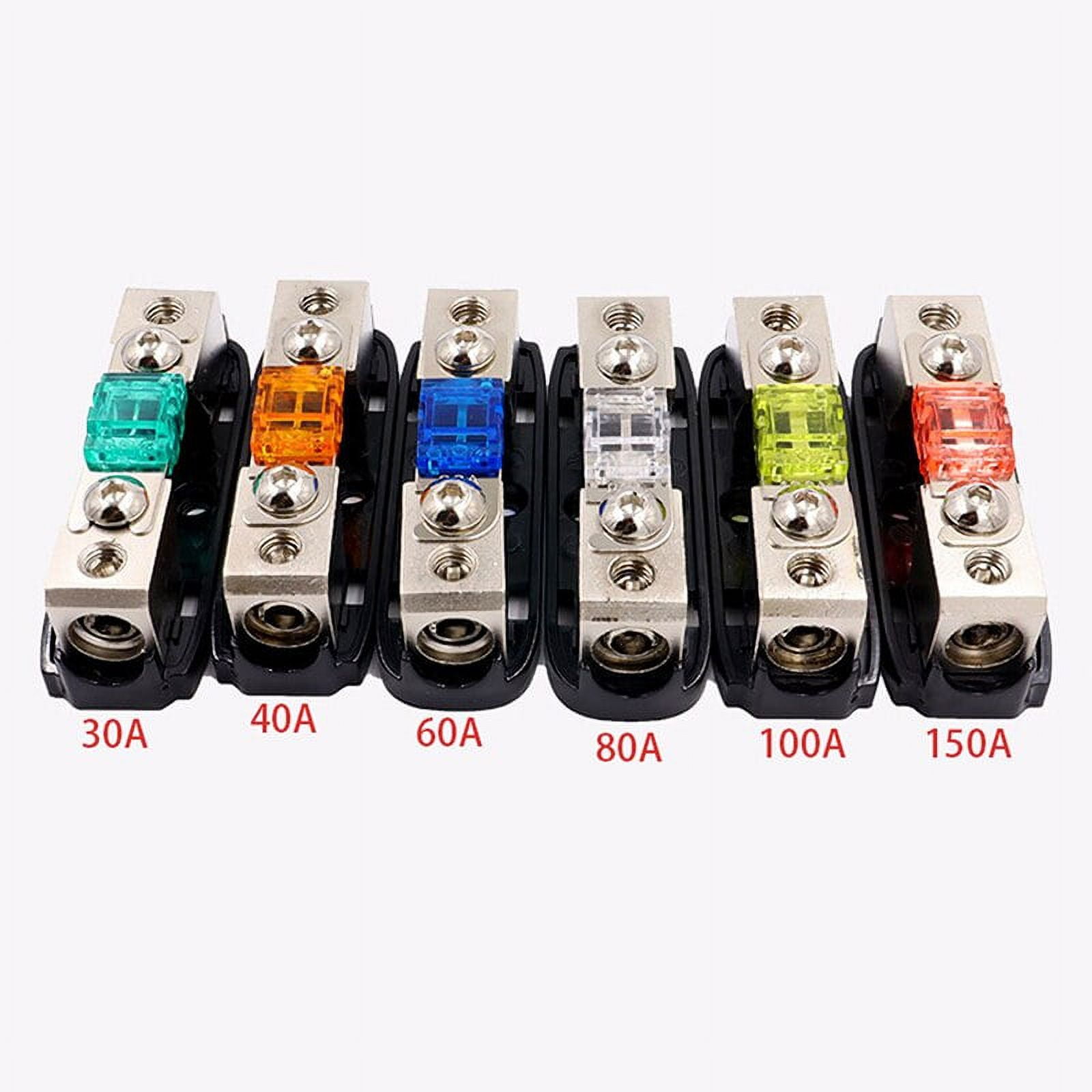 Car Audio Fuse Power Fuse Holder 30150A Stereo Audio Single Way AGU