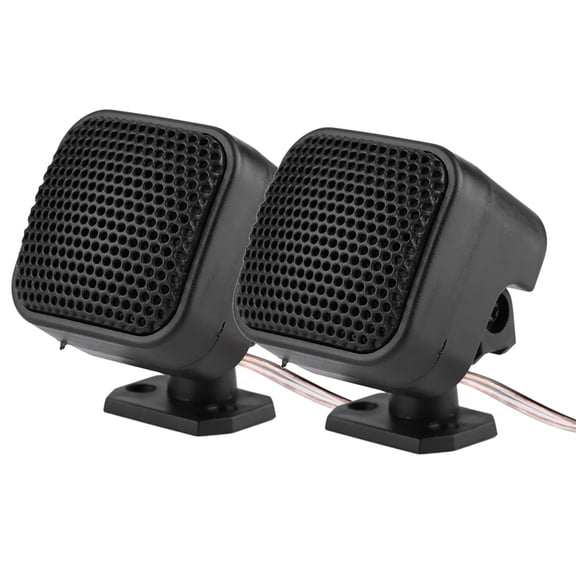 Car Audio Loudspeaker Compact size, easy to install on your car, 500W Car Small Square Speaker Loud Audio Music Tweeter Loudspeaker with Loud Sound and Clear Tone Quality for Most Cars