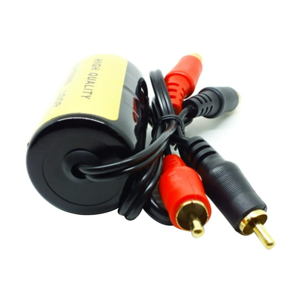 Car Audio Noise Filter Ground Loop Isolator Noise Filter Car Stereo Noise Suppressor