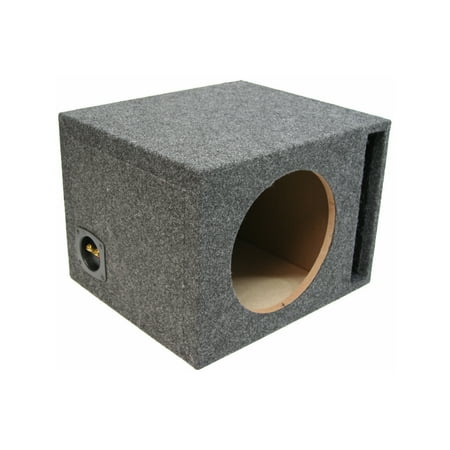 Car Audio Single 12" Vented Subwoofer Stereo Sub Box Ported Enclosure 3/4" MDF