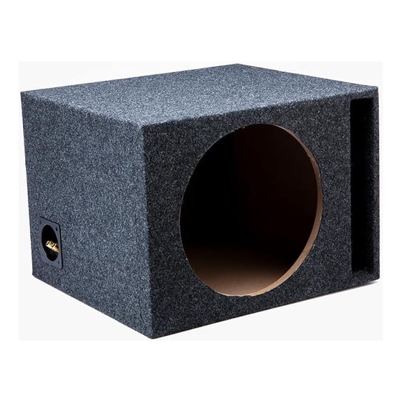 Car Audio Single 12" Vented Subwoofer Stereo Sub Box Ported Enclosure 5/8" MDF