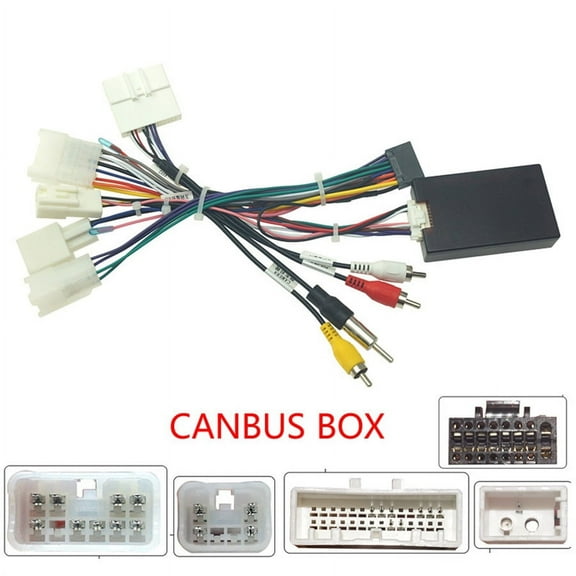 Car Audio Stereo 16 Pin Wiring Harness W/Canbus For Subaru XV Crosstrek Forester