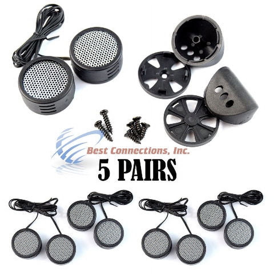 Car Audio Super Tweeters With Built In Crossovers 500 Watt 5 Pairs XTC