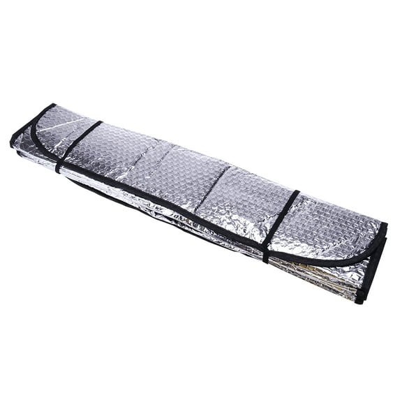 Car Auto Foldable Windshield Visor Sun Shade Heat Reflective Sun Shield (Silver)