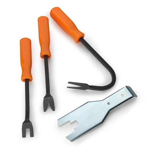 Neiko Door Service Set | 4pc Automotive Trim & Upholstery Panel Clip Removal Tool Kit