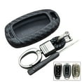 thumbnail image 1 of Car Auto Key Case Carbon Fiber Style Black Cover Fob Shell For Hyundai I 30 2019, 1 of 9