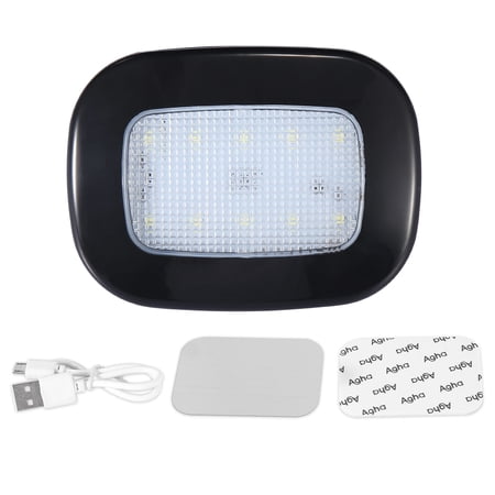 Car Auto RV Boat Trailer Interior Ceiling Roof LED Lamp Lights Magnetic Dome Light Set with 10 LEDs