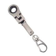 Car Auto Tuning Part 10mm Ratchet Wrench Keychain with 180  Rotating Head for Easy Access Tight Space Lightweight